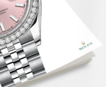 Rolex Lady-Datejust 28, Oystersteel and 18k White Gold, Ref# 279384RBR-0001 - Image 6