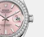 Rolex Lady-Datejust 28, Oystersteel and 18k White Gold, Ref# 279384RBR-0002 - Image 7