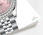 Rolex Lady-Datejust 28, Oystersteel and 18k White Gold, Ref# 279384RBR-0005 - Image 6