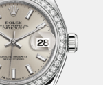 Rolex Lady-Datejust 28, Oystersteel and 18k White Gold, Ref# 279384RBR-0008 - Image 7