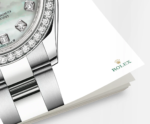 Rolex Lady-Datejust 28, Oystersteel and 18k White Gold, Ref# 279384RBR-0012 - Image 5