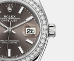 Rolex Lady-Datejust 28, Oystersteel and 18k White Gold, Ref# 279384RBR-0013 - Image 6