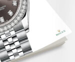 Rolex Lady-Datejust 28, Oystersteel and 18k White Gold, Ref# 279384RBR-0017 - Image 5