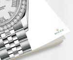 Rolex Lady-Datejust 28, Oystersteel and 18k White Gold, Ref# 279384RBR-0019 - Image 5