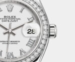 Rolex Lady-Datejust 28, Oystersteel and 18k White Gold, Ref# 279384RBR-0020 - Image 6