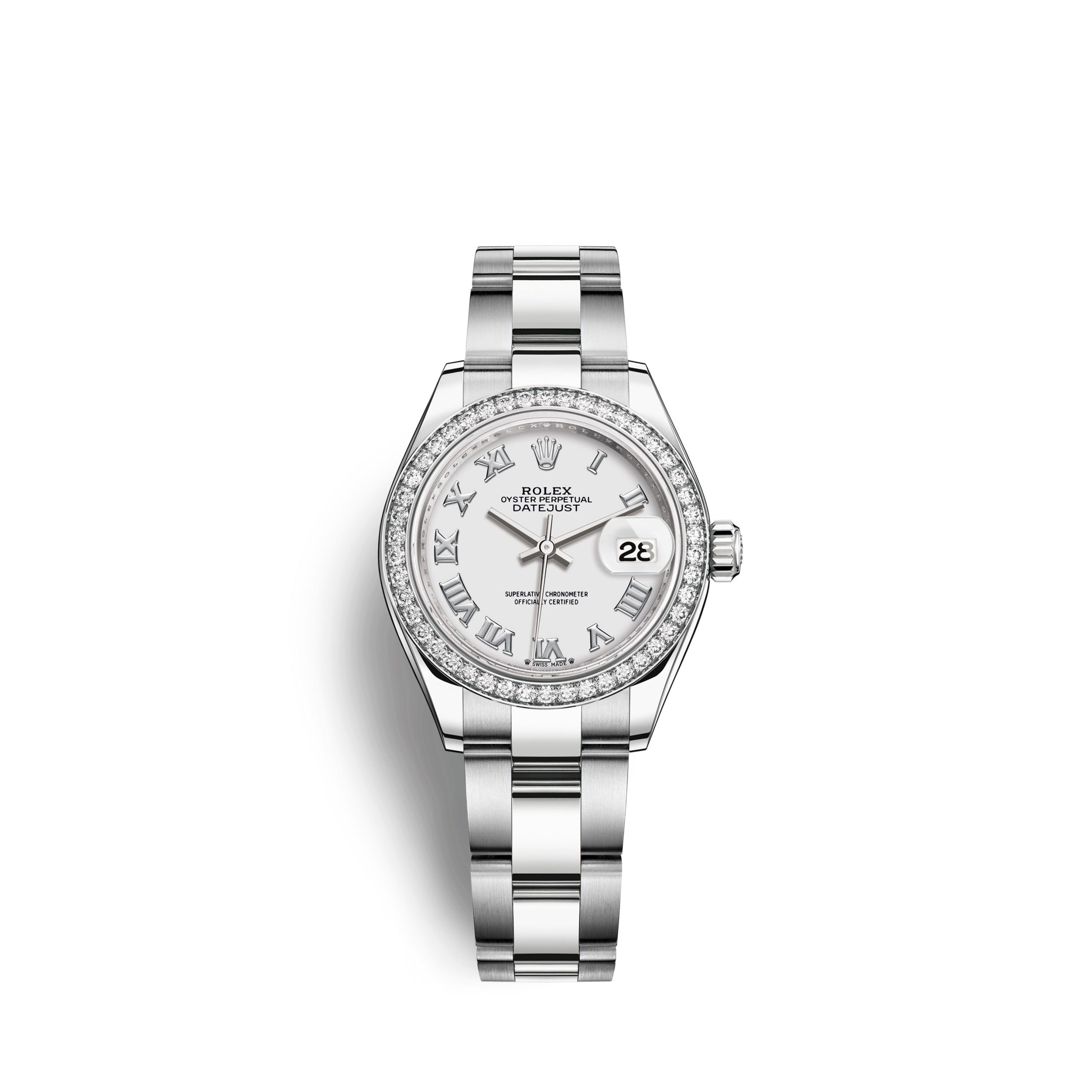 rolex-lady-datejust-28-oystersteel-and-18k-white-gold-ref-279384rbr-0020-fcnic.jpg Rolex Lady-Datejust 28, Oystersteel and 18k White Gold, Ref# 279384RBR-0020 - Image 1