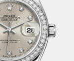 Rolex Lady-Datejust 28, Oystersteel and 18k White Gold, Ref# 279384RBR-0022 - Image 6