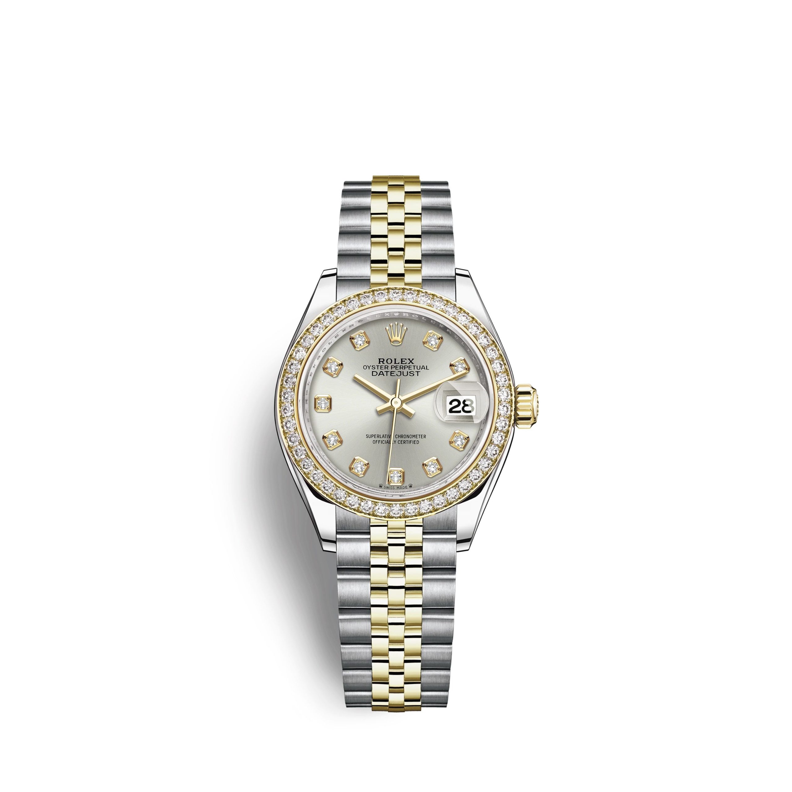 rolex-lady-datejust-28-oystersteel-and-18k-yellow-gold-ref-279383rbr-0007-y005g.jpg Rolex Lady-Datejust 28, Oystersteel and 18k Yellow Gold, Ref# 279383RBR-0007 - Image 1