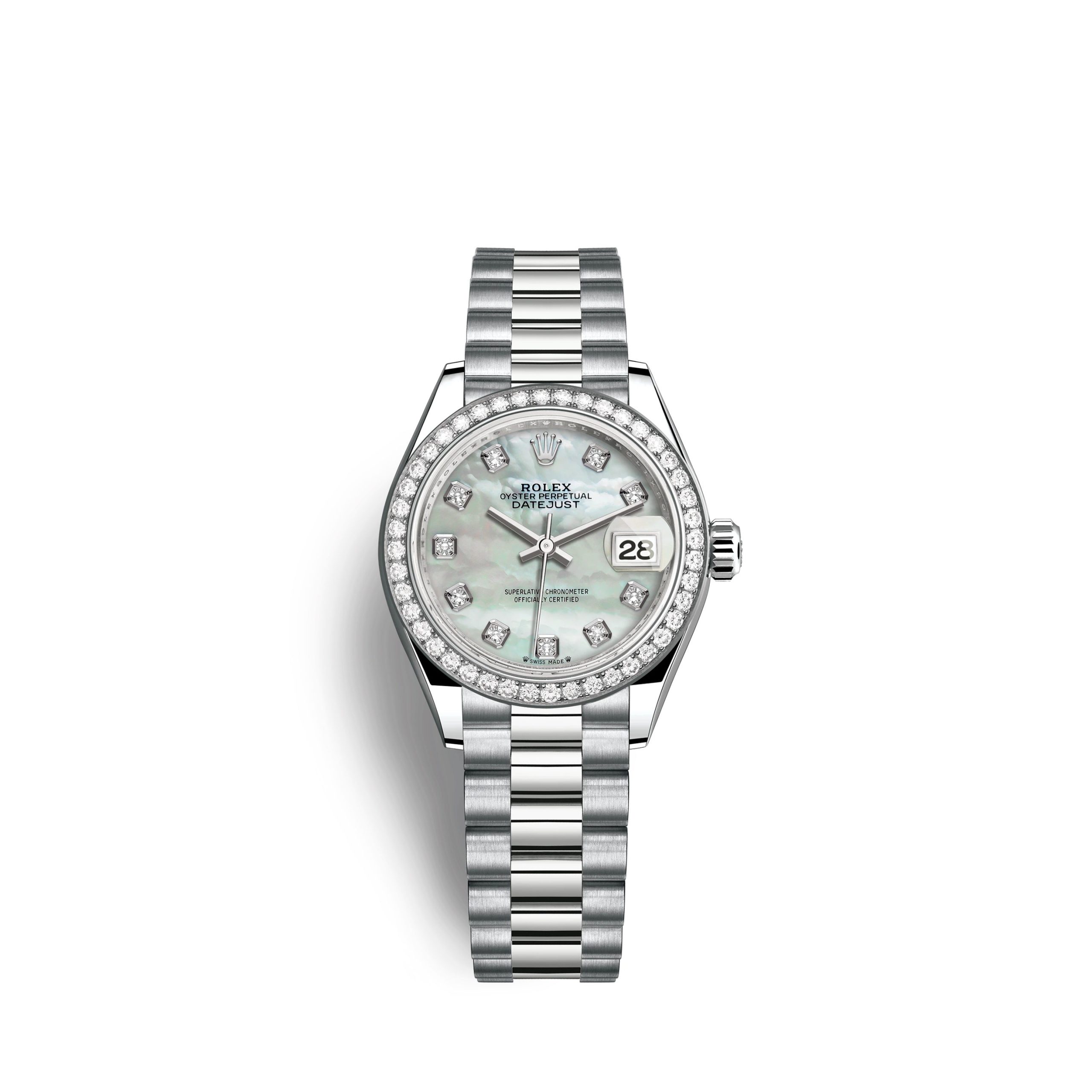 rolex-lady-datejust-28mm-18k-white-gold-ref-279139rbr-0008-8c6nu.jpg Rolex Lady-Datejust 28mm, 18k White Gold, Ref# 279139rbr-0008 - Image 1