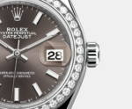 Rolex Lady-Datejust 28mm, 18k White Gold, Ref# 279139rbr-0009 - Image 6