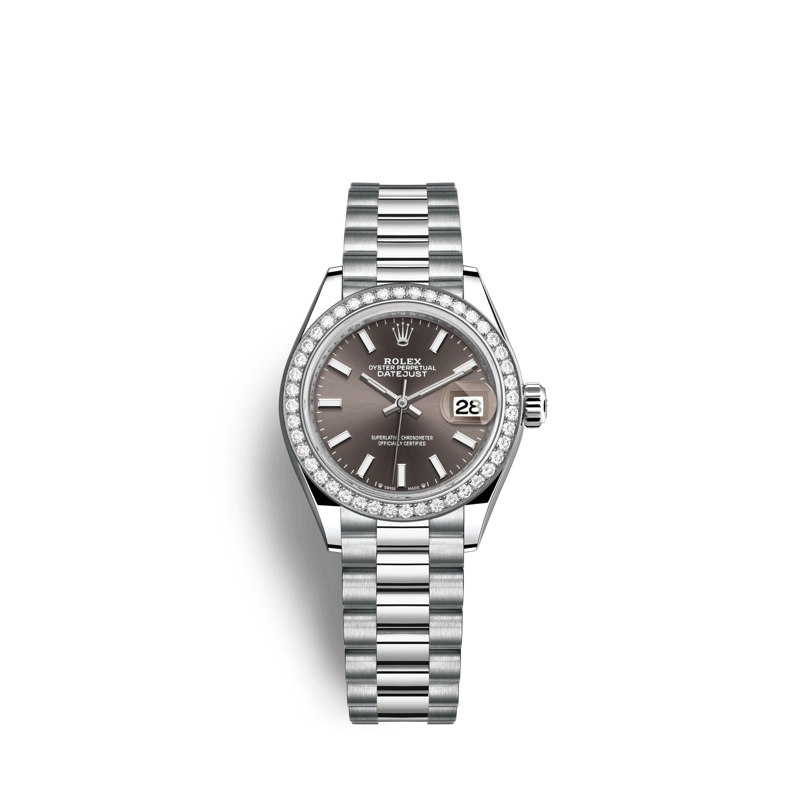 rolex-lady-datejust-28mm-18k-white-gold-ref-279139rbr-0009-u01ky.jpg Rolex Lady-Datejust 28mm, 18k White Gold, Ref# 279139rbr-0009 - Image 1
