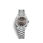 Rolex Lady-Datejust 28mm, 18k White Gold, Ref# 279139rbr-0010