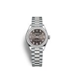 Rolex Lady-Datejust 28mm, 18k White Gold, Ref# 279139rbr-0011