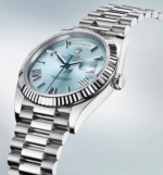Rolex Oyster Perpetual Day-Date 40 in Platinum with Ice-Blue Dial Men’s Watch 228236-0012 - Image 2