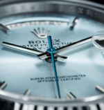 Rolex Oyster Perpetual Day-Date 40 in Platinum with Ice-Blue Dial Men’s Watch 228236-0012 - Image 3