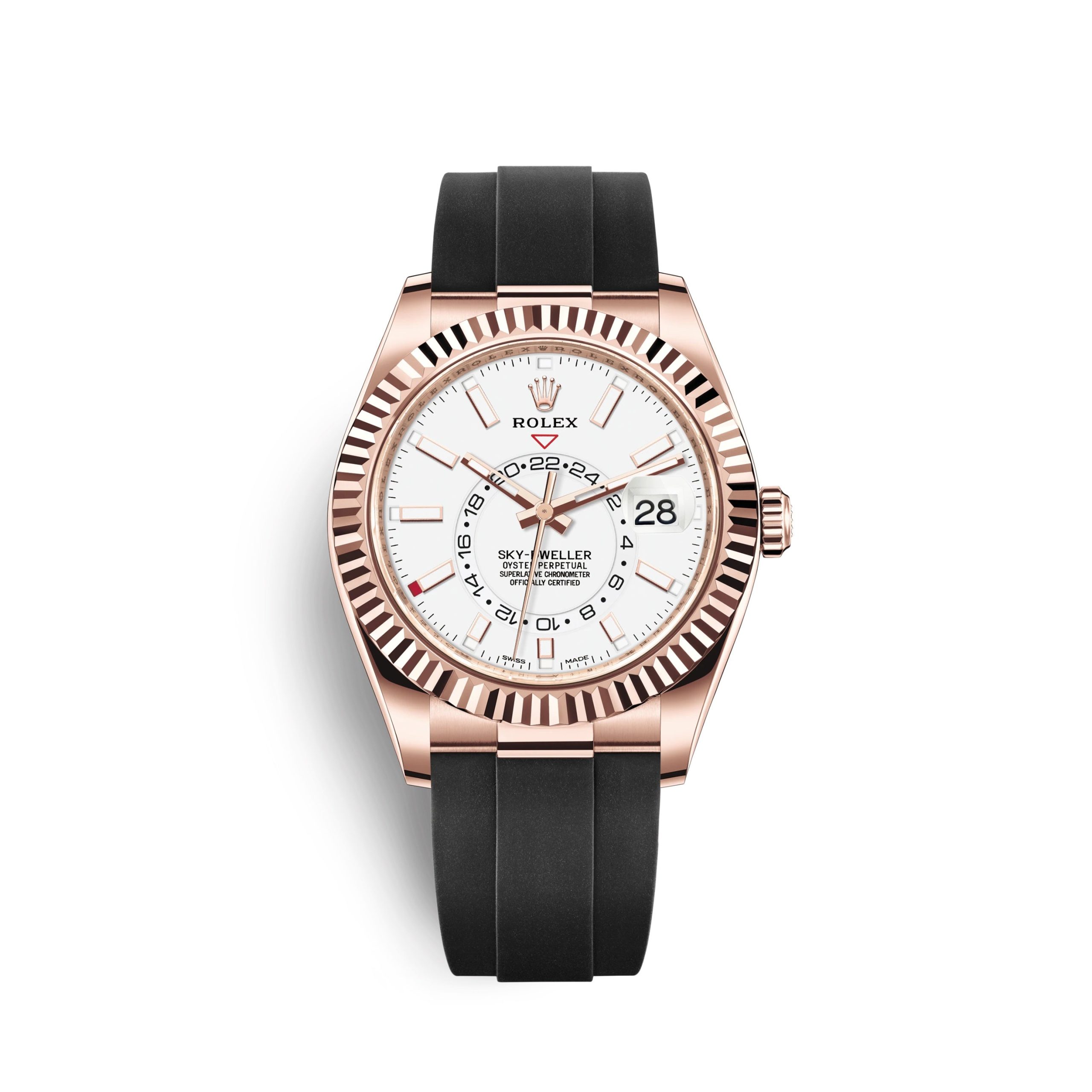 rolex-sky-dweller-42mm-18k-everose-gold-oysterflex-ref-326235-0004-psxce.jpg Rolex Sky-Dweller 42mm, 18k Everose Gold, Oysterflex, Ref# 326235-0004 - Image 1