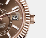 Rolex Sky-Dweller 42mm, 18k Everose Gold, Ref# 326935-0006 - Image 8