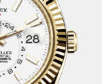 Rolex Sky-Dweller 42mm, 18k Yellow Gold, Oysterflex Ref# 326238-0006 - Image 8