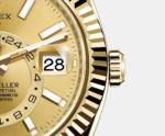 Rolex Sky-Dweller 42mm, 18k Yellow Gold, Oysterflex, Ref# 326238-0007 - Image 6