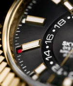 Rolex Sky-Dweller 42mm, 18k Yellow Gold, Oysterflex, Ref# 326238-0009 - Image 9
