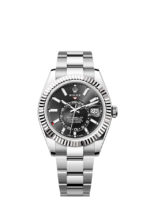 Rolex Sky-Dweller, 42mm, Oystersteel and 18k White Gold, Black, Oyster, Ref# 336934-0007