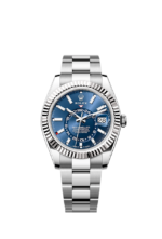 Rolex Sky-Dweller, 42mm, Oystersteel and 18k White Gold, Blue, Oyster, Ref# 336934-0005