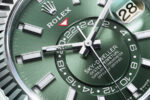 Rolex Sky-Dweller, 42mm, Oystersteel and 18k White Gold, Green, Jubilee, Ref# 336934-0002 - Image 7