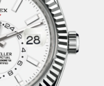 Rolex Sky-Dweller 42mm, Oystersteel and 18k White Gold, Ref# 326934-0001 - Image 8
