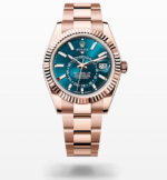 Rolex Sky-Dweller Everose Gold Blue-Green Turquoise Menâ€™s Watch - Image 2