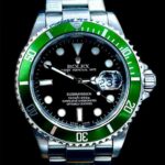 Rolex Submariner Green 50th Anniversary Steel Mens Watch 16610LV - Image 3