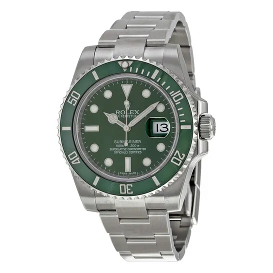rolex-submariner-green-50th-anniversary-steel-mens-watch-16610lv-ukure.webp Rolex Submariner Green 50th Anniversary Steel Mens Watch 16610LV - Image 1