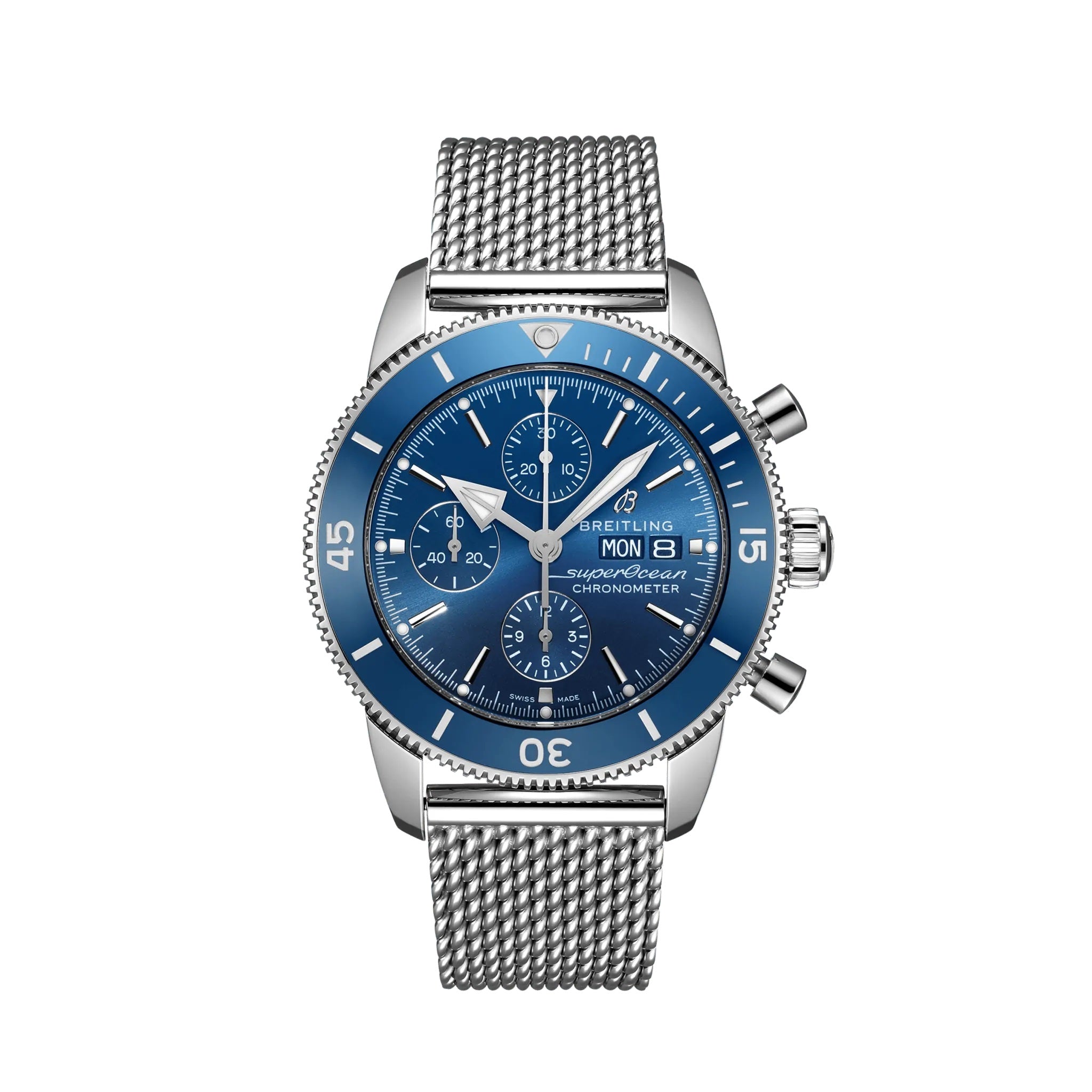 superocean-heritage-ii-chronograph-automatic-44-ref-a13313161c1a1-rutsg.jpg Superocean Heritage II Chronograph Automatic 44, Ref# A13313161C1A1 - Image 1