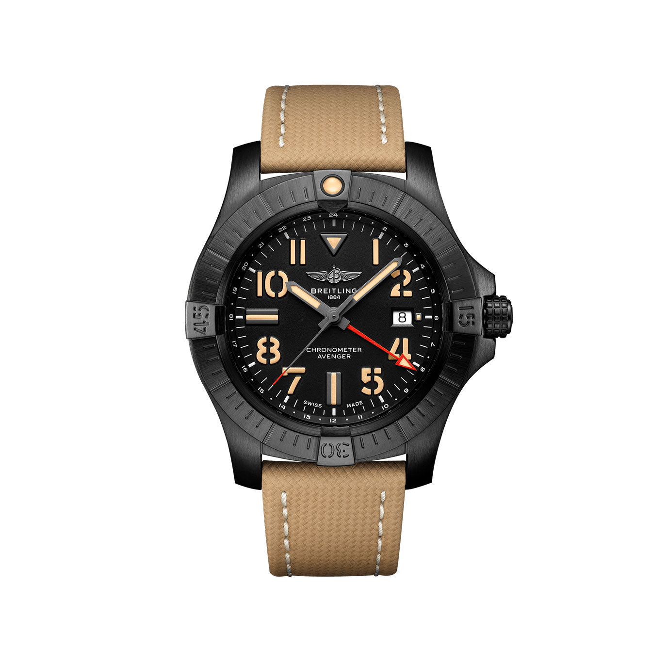 unworn-breitling-avenger-automatic-gmt-45-night-mission-ref-v32395101b1x2-69tla.jpg Unworn Breitling Avenger Automatic Gmt 45 Night Mission Ref# V32395101B1X2 - Image 1