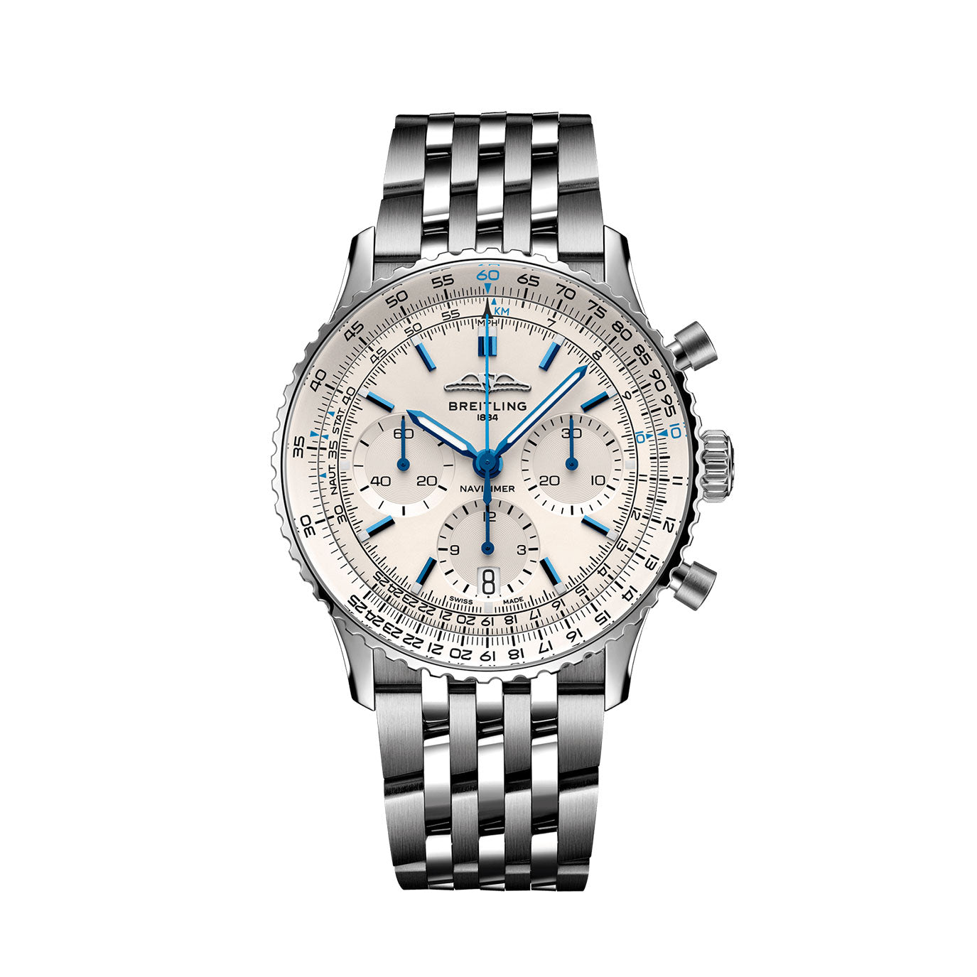 unworn-breitling-navitimer-b01-chronograph-44-ref-ab0139a71g1a1-yjf3j.jpg Unworn Breitling Navitimer B01 Chronograph 44 Ref# AB0139A71G1A1 - Image 1