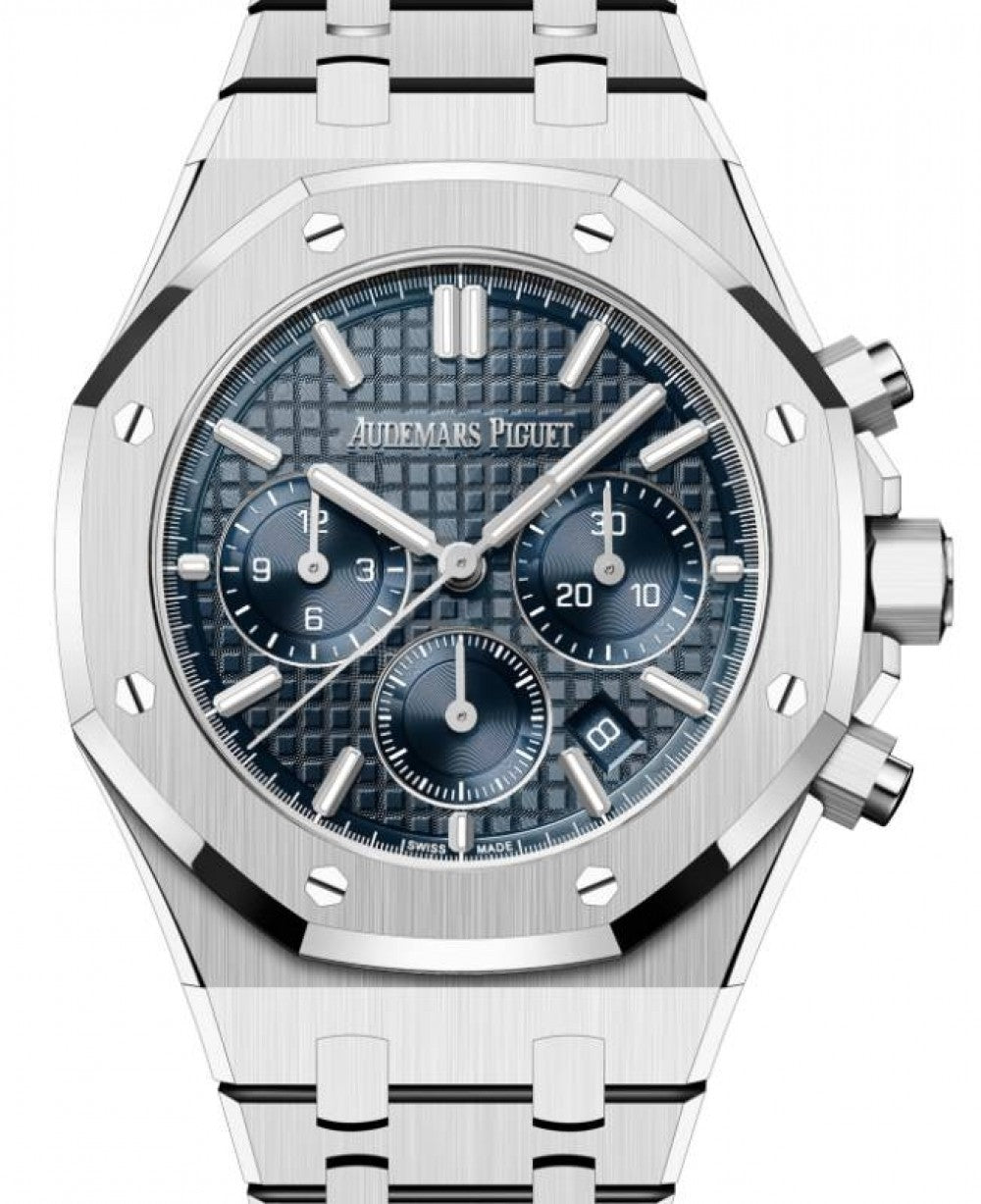 audemars-piguet-royal-oak-selfwinding-chronograph-stainless-steel-38mm-blue-dial-26715stoo1356st01-5pwsi.jpg Audemars Piguet Royal Oak Selfwinding Chronograph Stainless Steel 38mm Blue Dial 26715ST.OO.1356ST.01 - Image 1