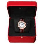 Ballon Bleu 18ct Rose Gold 36mm Automatic Leather Strap Watch - Image 2
