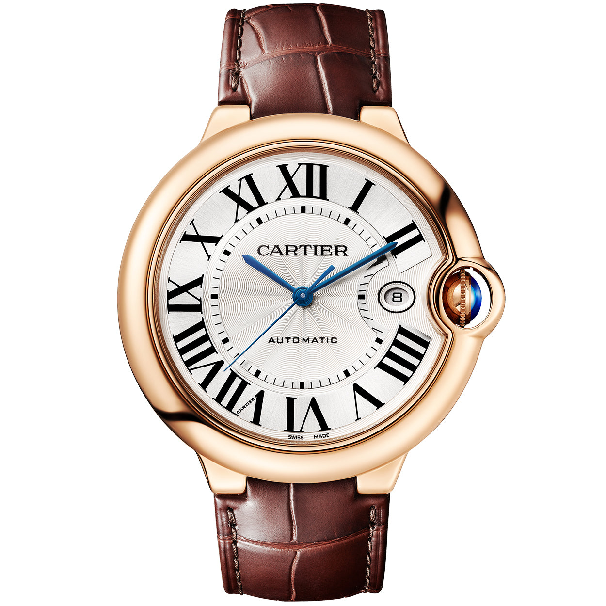 ballon-bleu-18ct-rose-gold-42mm-automatic-leather-strap-watch-izehx.jpg Ballon Bleu 18ct Rose Gold 42mm Automatic Leather Strap Watch - Image 1