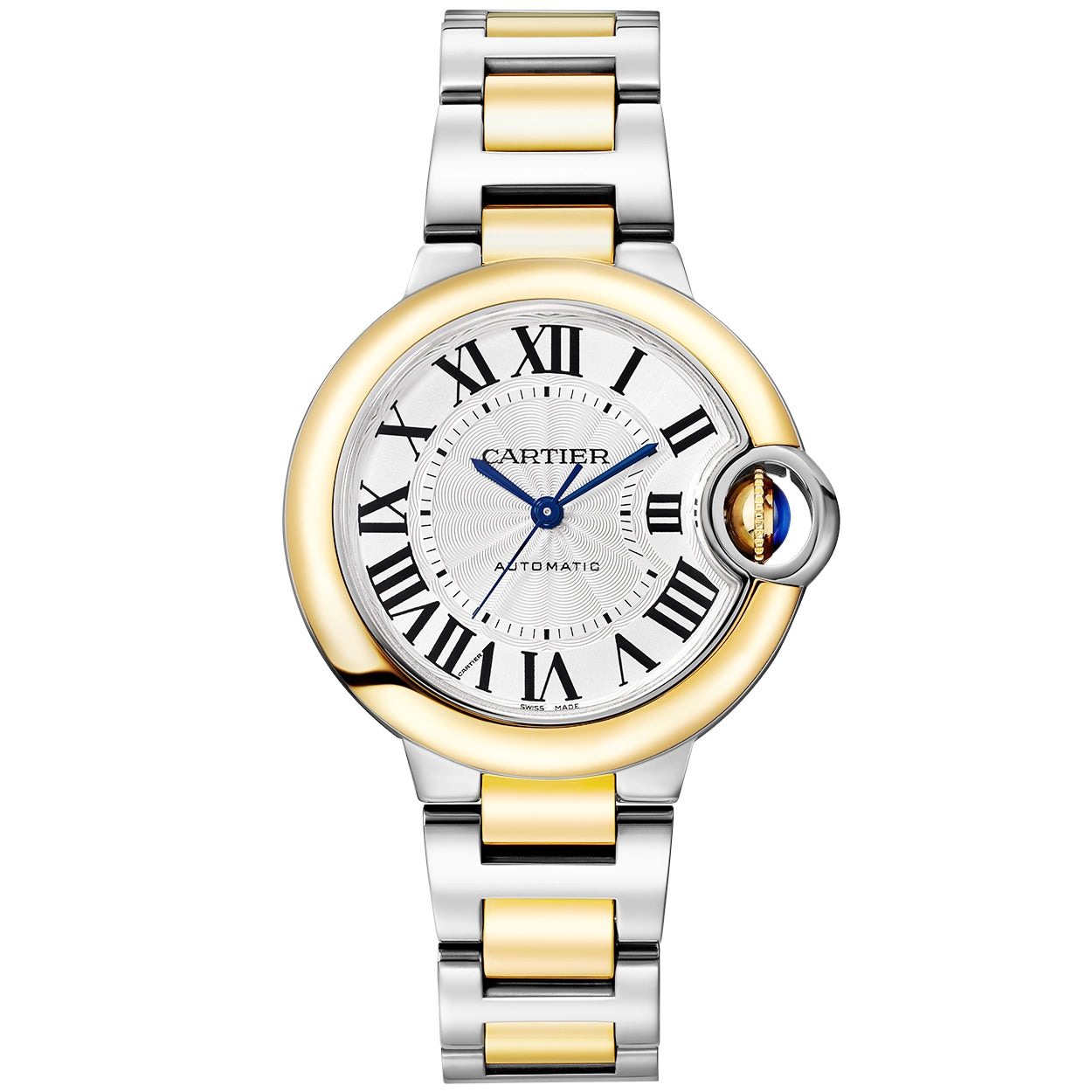 ballon-bleu-33mm-two-tone-ladies-automatic-bracelet-watch-sxujc.jpg Ballon Bleu 33mm Two-Tone Ladies Automatic Bracelet Watch - Image 1