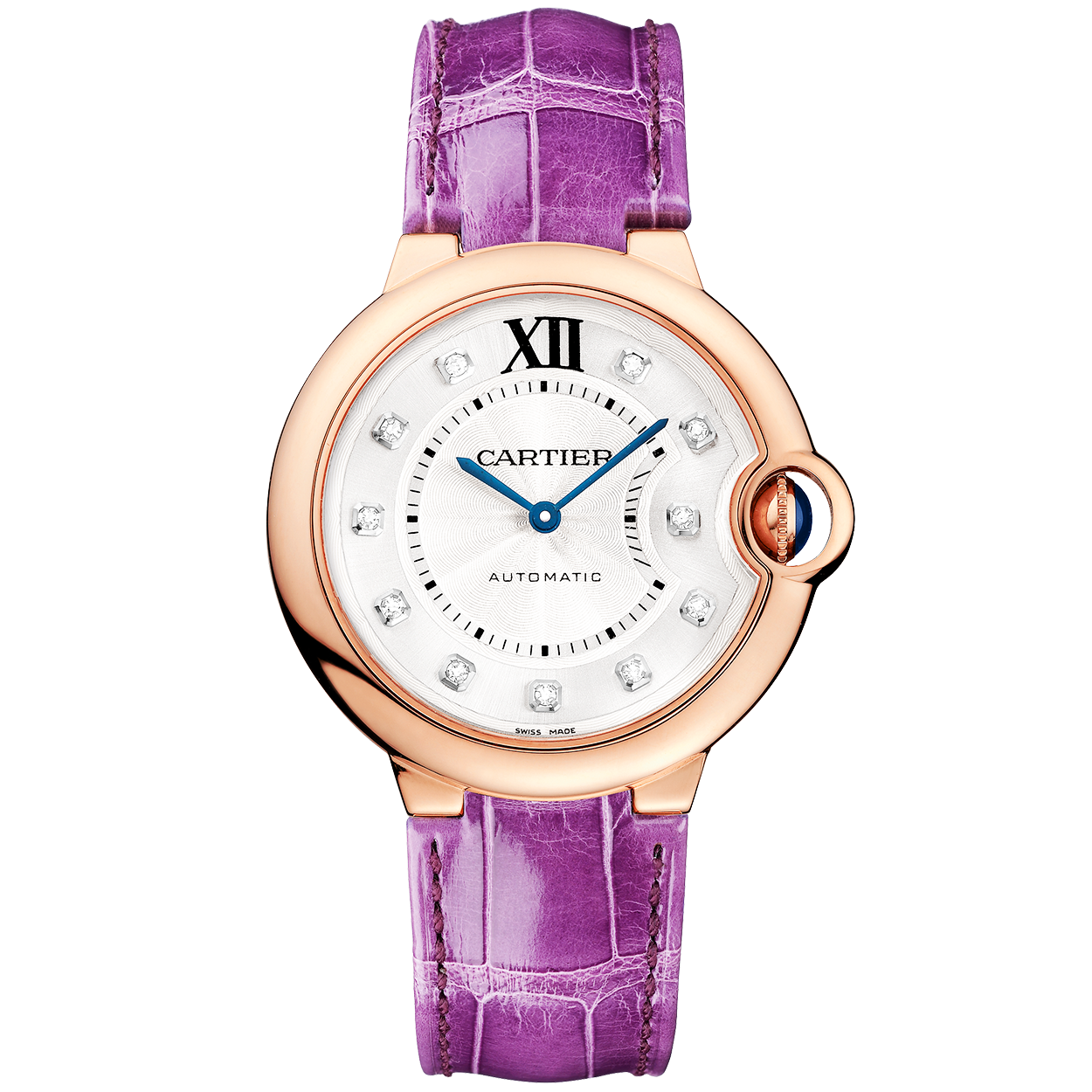 ballon-bleu-36mm-18ct-rose-gold-diamond-dial-strap-watch-s8vdr.png Ballon Bleu 36mm 18ct Rose Gold Diamond Dial Strap Watch - Image 1
