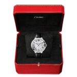 Ballon Bleu 40mm Silver Dial Automatic Leather Strap Watch - Image 2