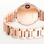 Ballon Bleu de Cartier 18ct Rose Gold Diamond Dial Bracelet Watch - Image 5