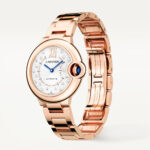 Ballon Bleu de Cartier 18ct Rose Gold Diamond Dial Bracelet Watch - Image 6