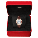 Ballon Bleu de Cartier 33mm 18ct Pink Gold Strap Watch - Image 2