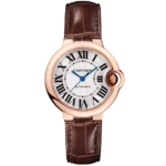Ballon Bleu de Cartier 33mm 18ct Pink Gold Strap Watch