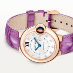 Ballon Bleu de Cartier 33mm 18ct Rose Gold Diamond Dial Watch - Image 4