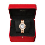 Ballon Bleu de Cartier 33mm 18ct Rose Gold Diamond Set Bracelet Watch - Image 4