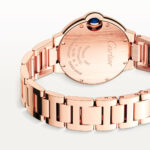 Ballon Bleu de Cartier 33mm 18ct Rose Gold Diamond Set Bracelet Watch - Image 5