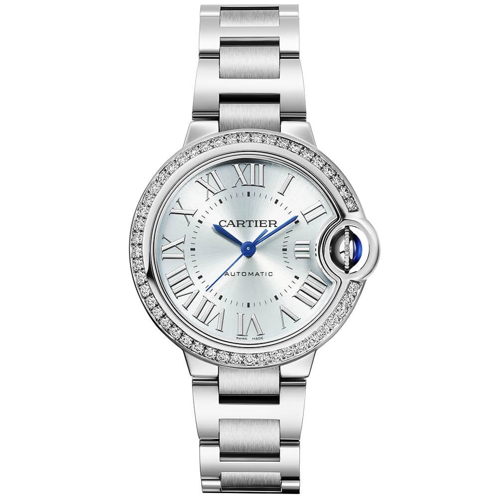 ballon-bleu-de-cartier-33mm-ice-blue-dial-diamond-bezel-watch-oqfjz.jpg Ballon Bleu de Cartier 33mm Ice Blue Dial Diamond Bezel Watch - Image 1