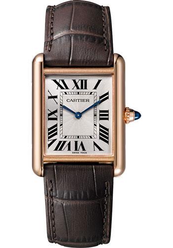 Cartier Tank Louis Cartier Watch – Brown Alligator Strap – WGTA0011