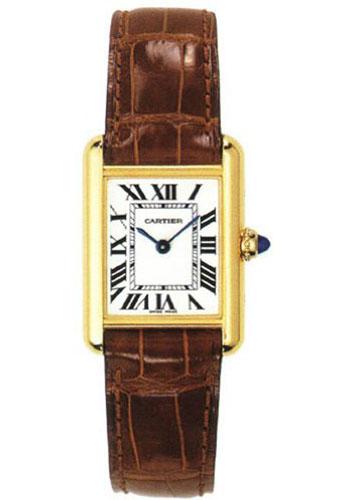 Cartier Tank Louis Cartier Watch – Small Yellow Gold Case – Alligator Strap – W1529856